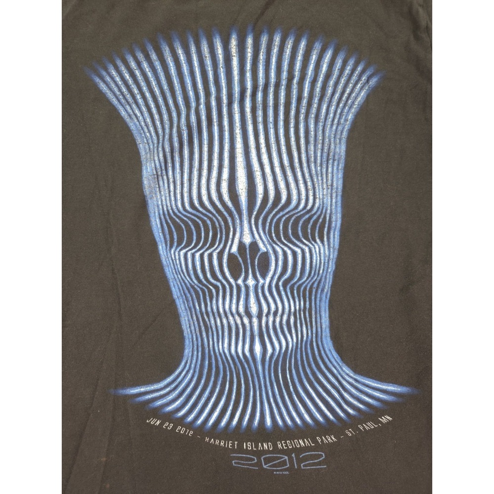 Vintage Tool T Shirt 2012 Mens Small Concert Tour - Picture 4 of 9